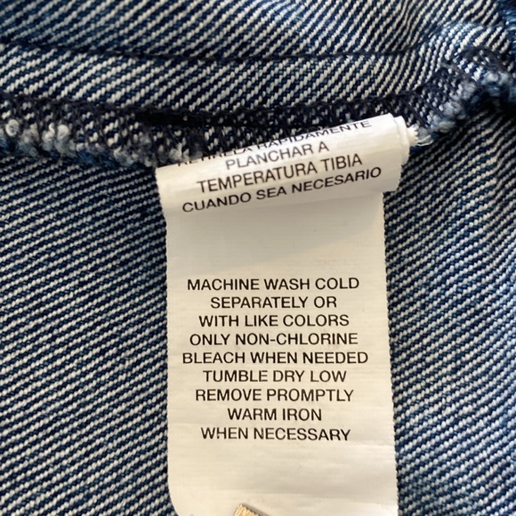 Jean jacket kid size 7/8 or medium - Picture 6 of 7